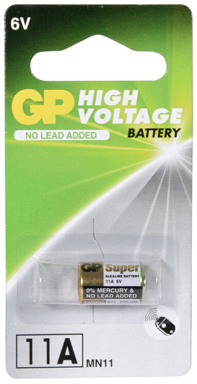 Gp 11A Battery 6V Alkaline - 1 Pack