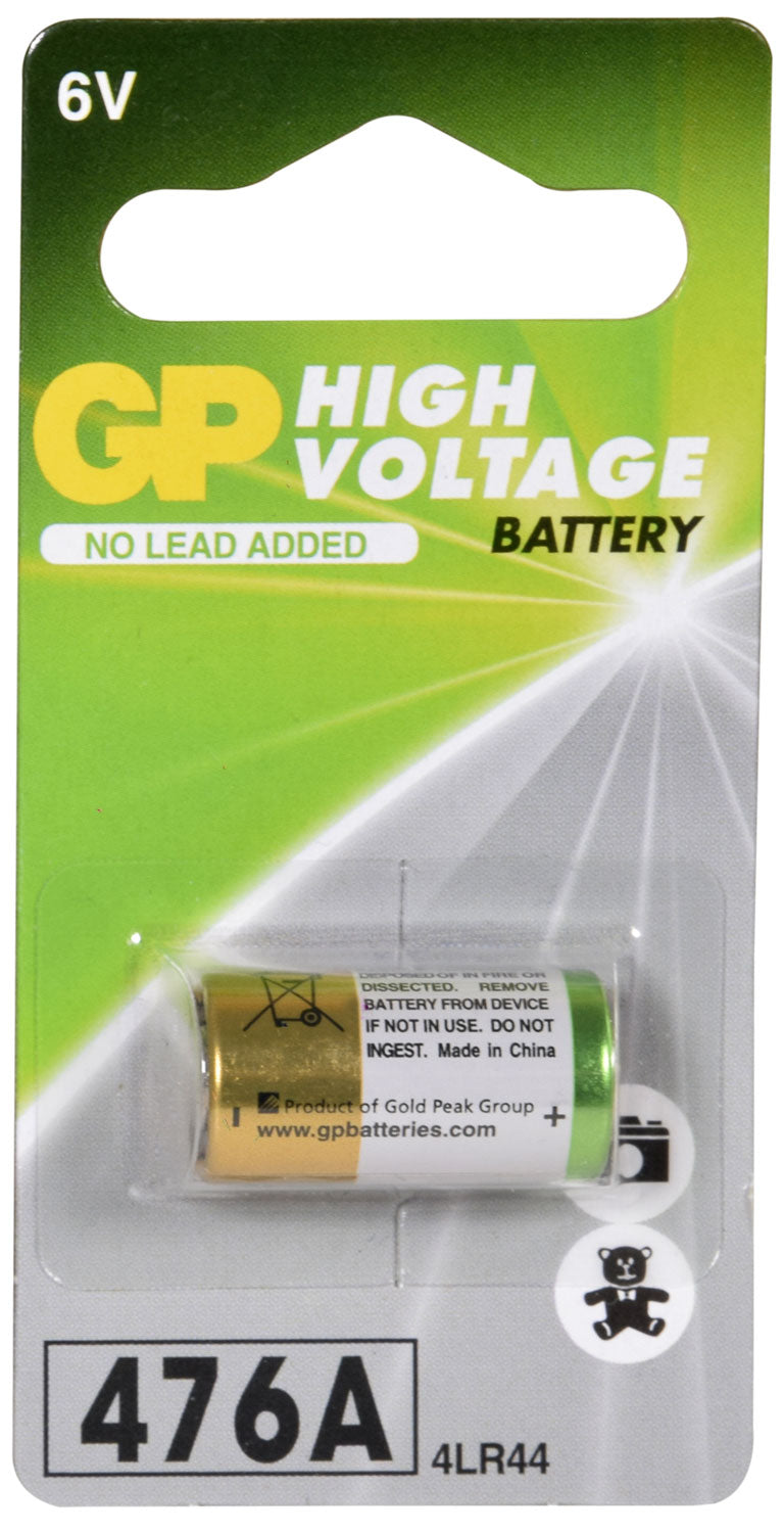 Gp 4LR44 Battery 6V Alkaline - 1 Pack