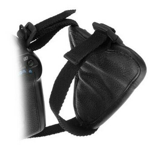 Ex-Pro Genuine Leather Ergonomic Stabilising Hand Grip Strap for DLSR Cameras