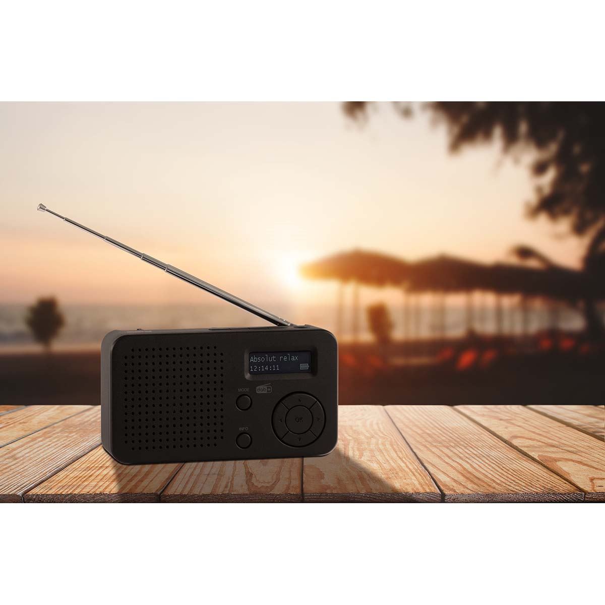 Imperial DABMAN 17 portable DAB+/FM radio with Bluetooth Black