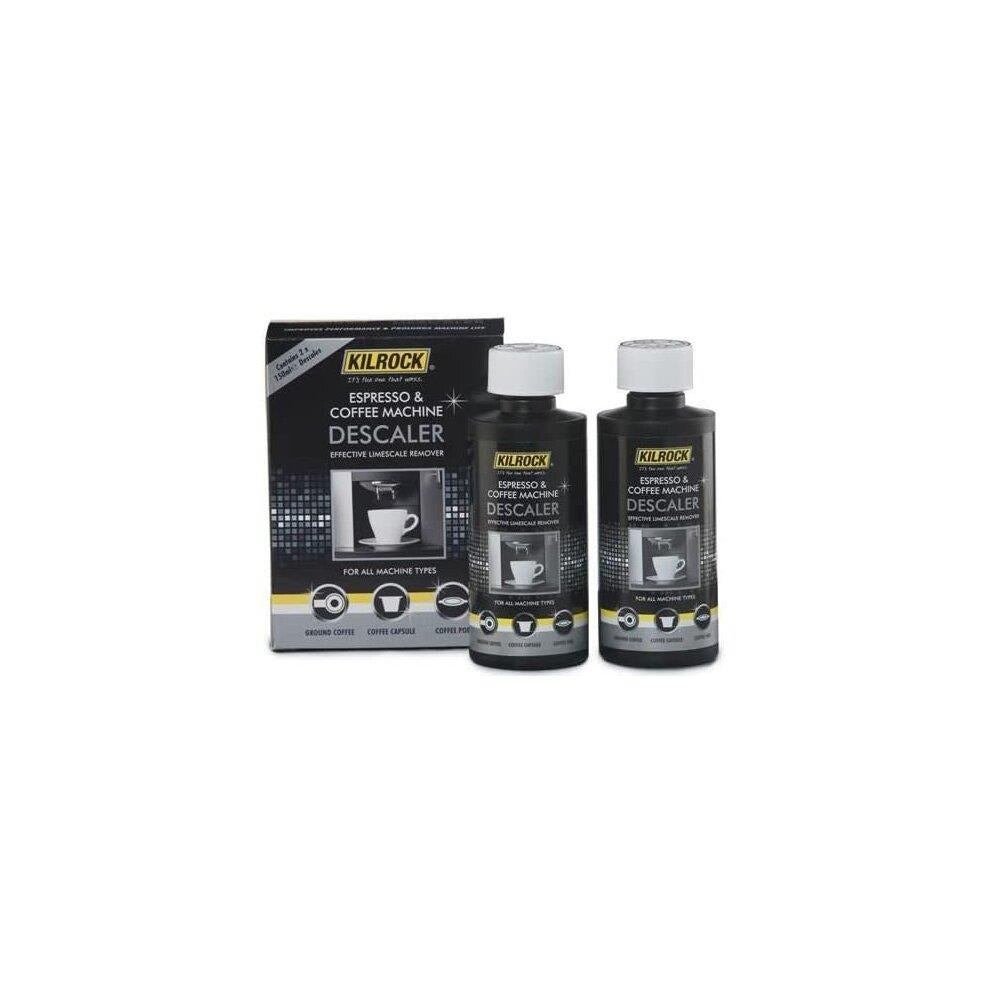 Kilrock Service Pro Coffee Machine Descaler & Cleaner 2 x 150ml