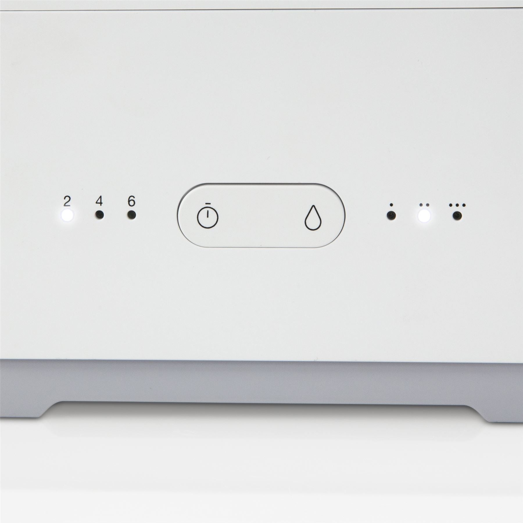 Fysic Ultrasonic Air Humidifier uses Ultrasonic Cooling Vapour Technology / Aroma Fragrance - White