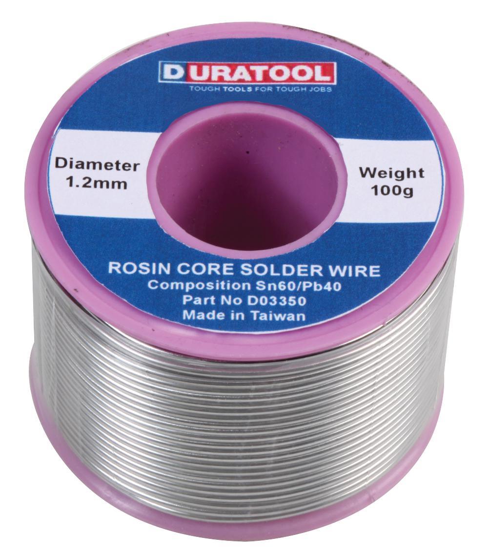 60/40 Solder Wire, 1.2mm, 100g
