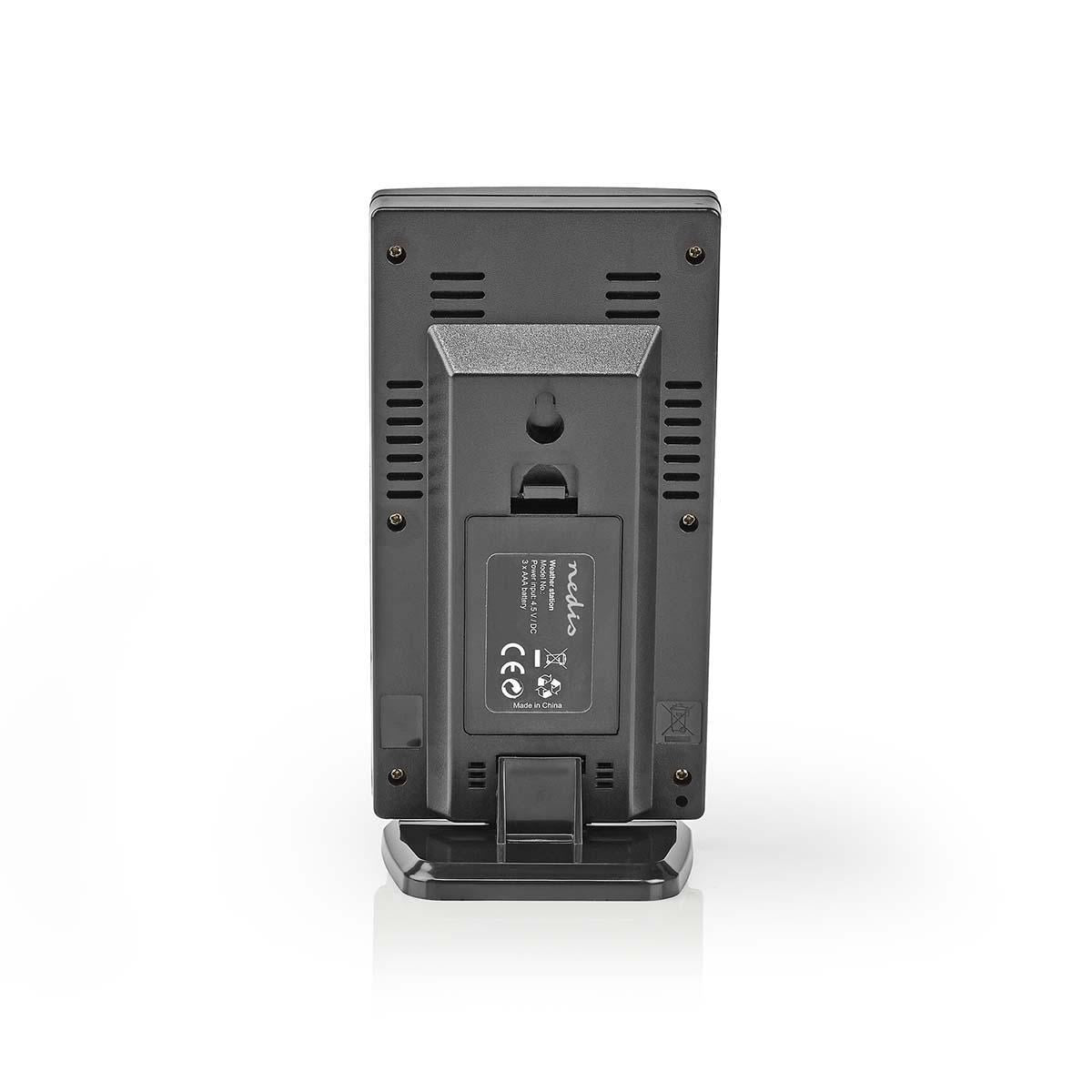 Nedis Weather Station | Indoor & Outdoor | Including wireless weather sensor | Weather forecast | Time display | LCD Display | Alarm clock function