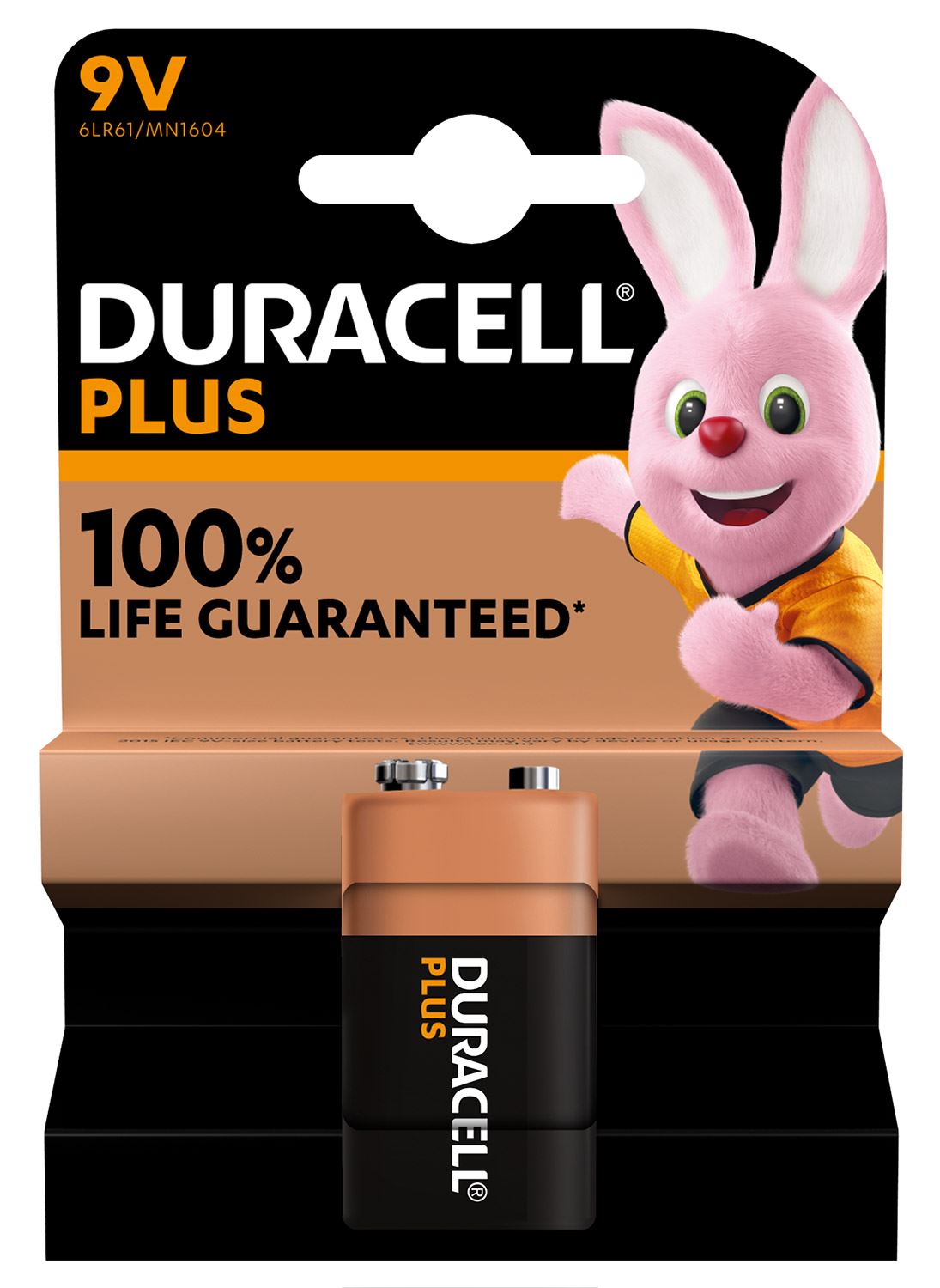 Duracell PP3 9V Battery Plus Power Single