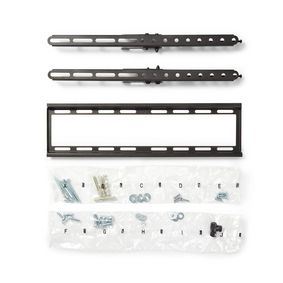 Nedis Tiltable TV Wall Mount | 23 - 55 " | Maximum supported screen weight: 35 kg | Tiltable: 12 ° | Minimum wall distance: 38 mm | Steel | Black