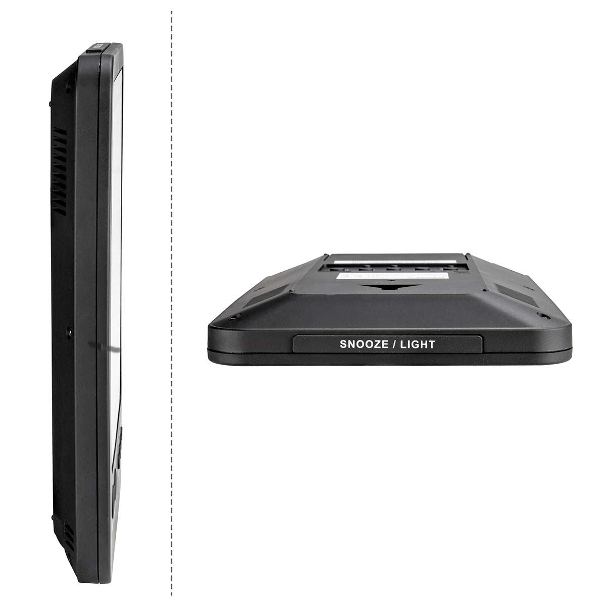 Alecto Weather Station Indoor and Outdoor Temperature, Forcast, Wind, Humidity, Rain & More with Outside Wireless sensor | Black