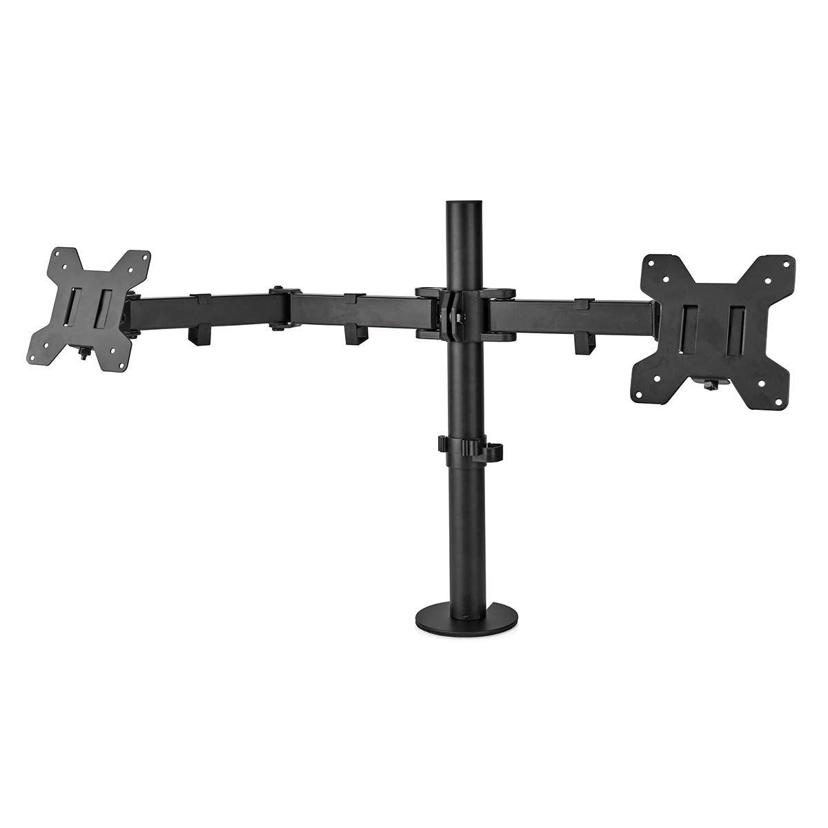 Nedis Desk Monitor Mount | 2 Screens | 15 - 32 " | 75x75 / 100x100 | Full Motion