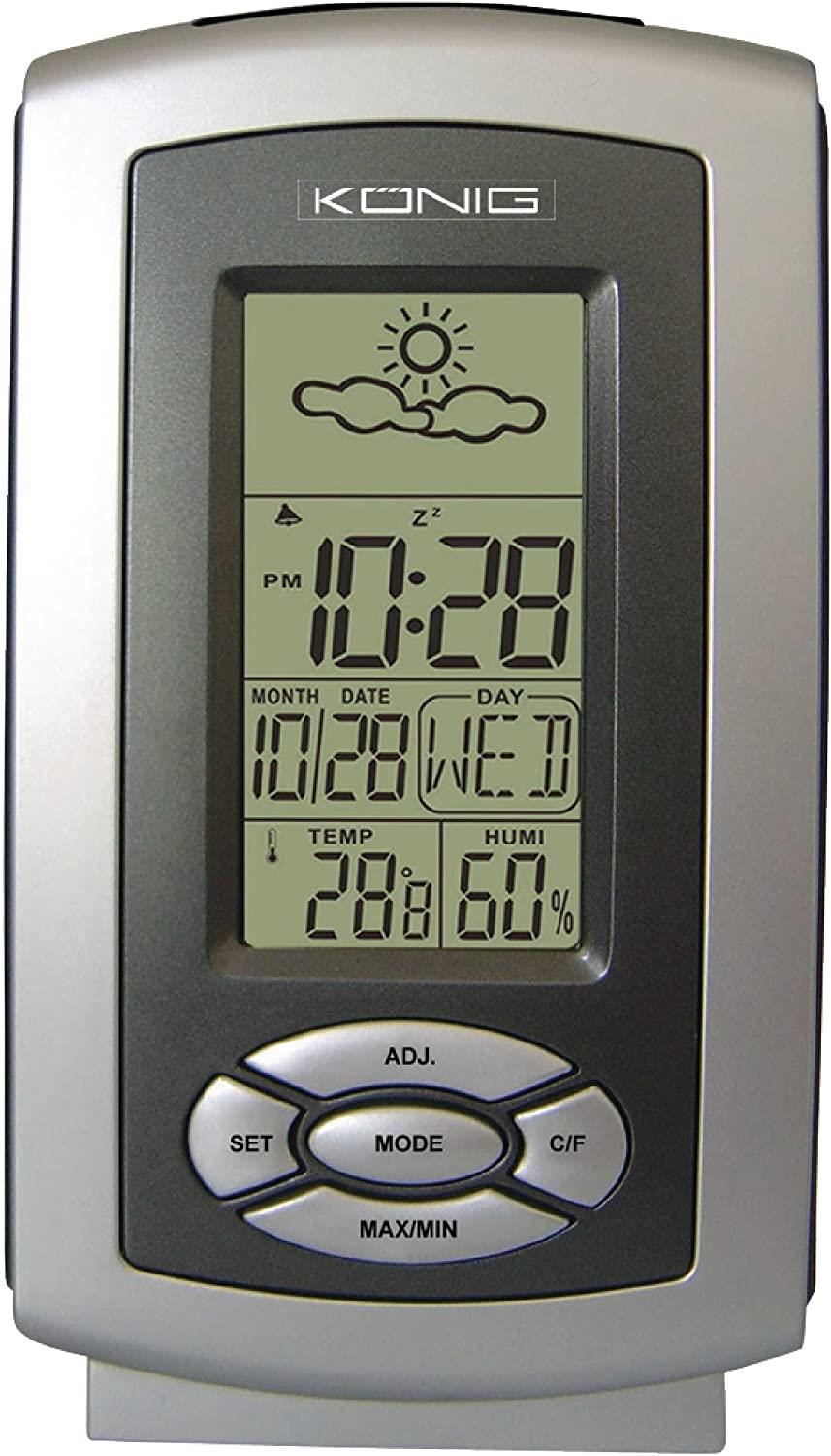 Wireless Thermo Hygrometer Weather Station & Sensor Temperature Humidity