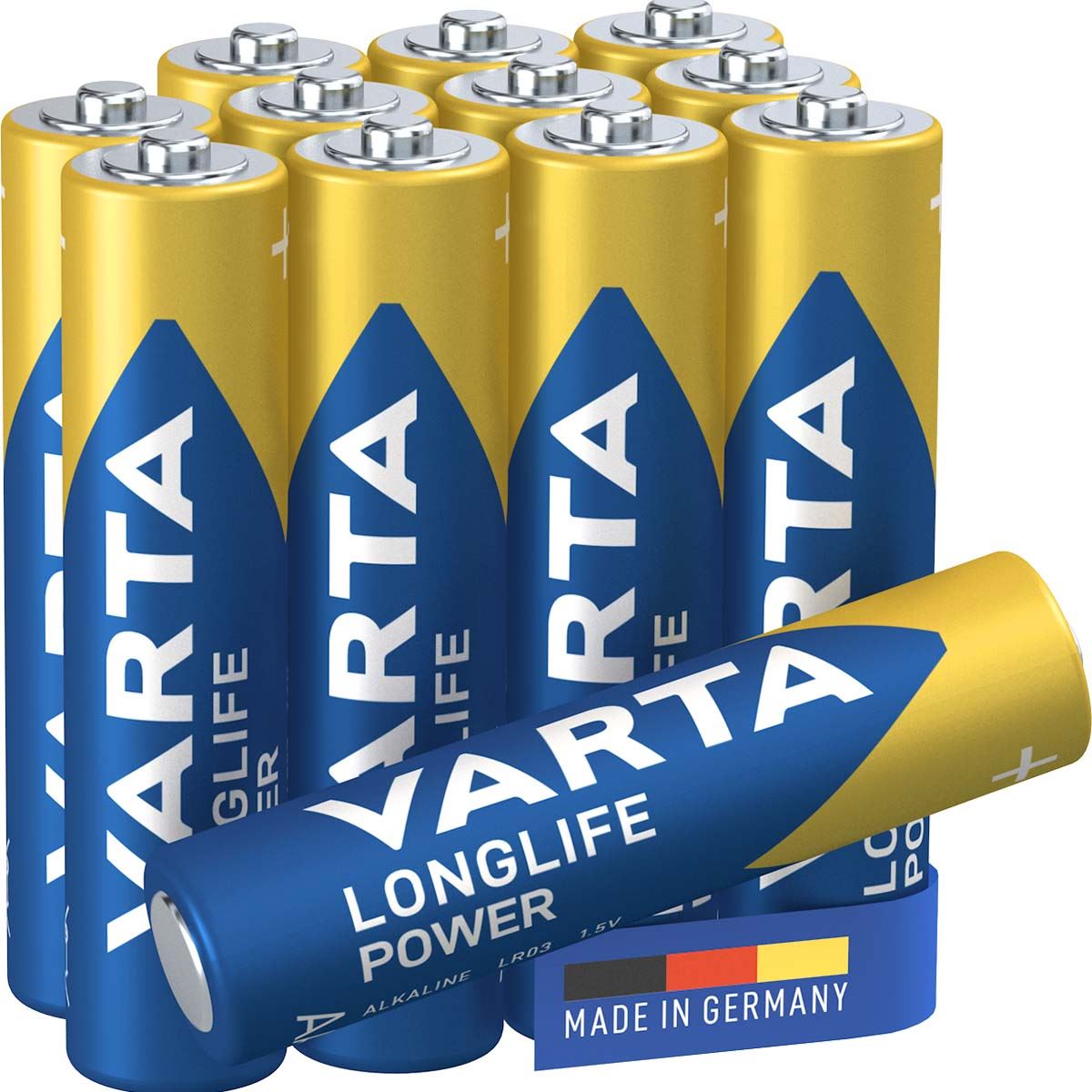 Varta Alkaline Battery AAA 1.5 V High Energy 12-Pack