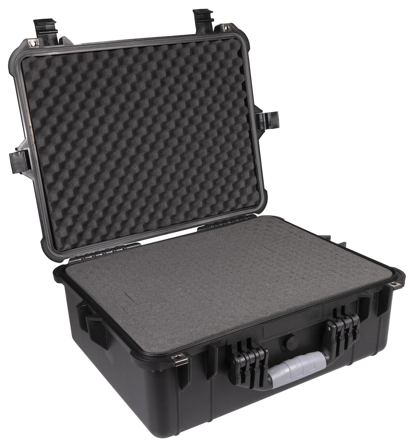 Waterproof Travel Flight Dry Box Hard Carry Case Foam Tool Camera Storage Box Protective Black 425mm x 545mm x 220mm -