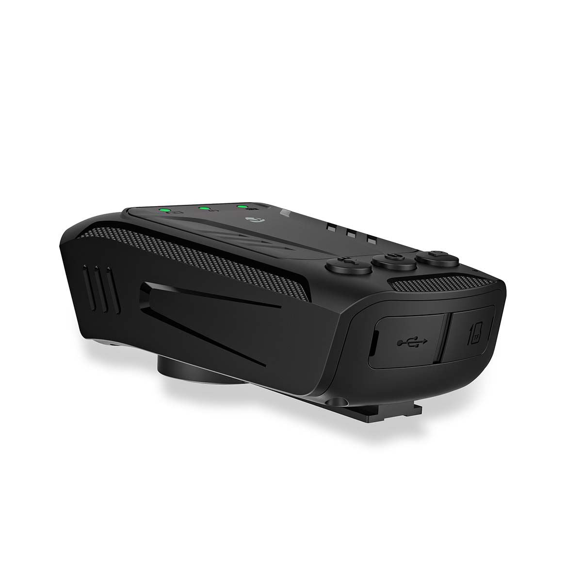 Nedis 3-in-1 Full HD Cycling Camera with Bike LED Head Light & Horn, 1080p 2MP, 600lm Night Mode, Waterproof, USB-C, 10hr Battery, MicroSD Slot � Black