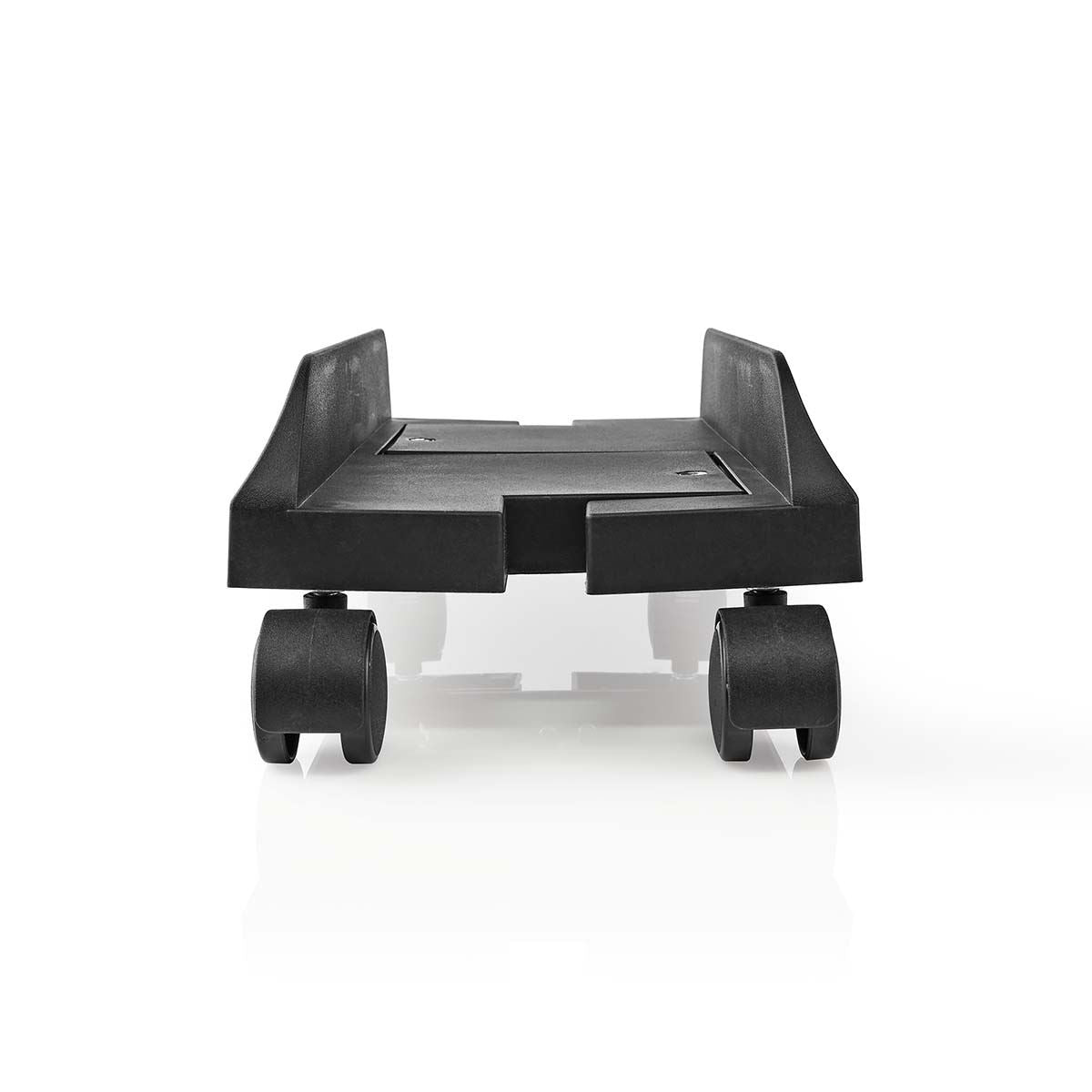 Nedis Computer Trolley | Adjustable Width / Full Motion | 14.5 - 24.2 cm | 20 kg | Metal / Plastic | Black