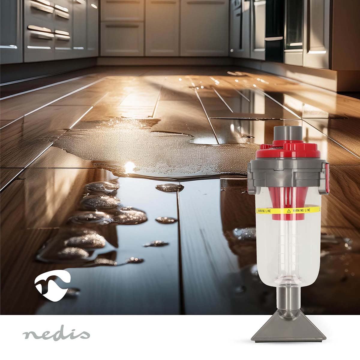 Nedis Wet and Dry Adapter | Universal | Hard Floors / Hard Surfaces / Parquet / Tile | 32 - 35 mm