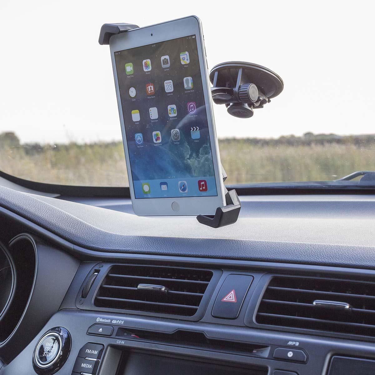 Nedis Tablet Car Mount | Maximum screen size compatibility: 12 " | In-Car Window and Headrest | Adjustable