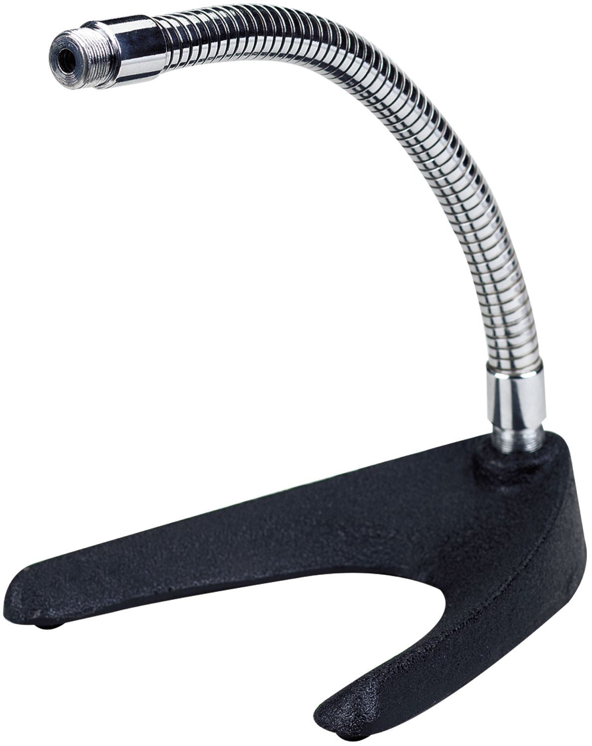 QTX Gooseneck Quality Microphone Stand Table V Shape Base 5/8" Standard