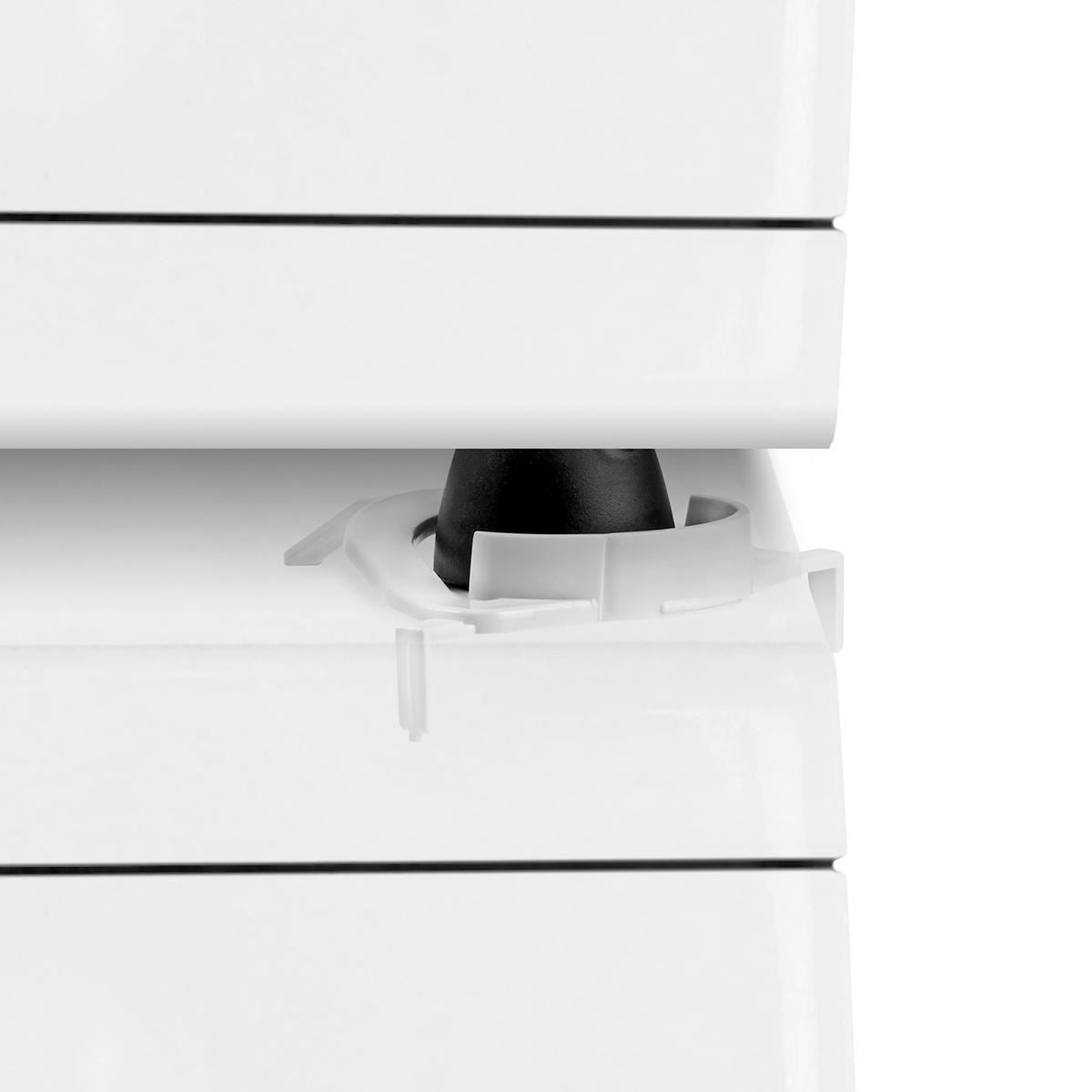 Nedis Adhesive Feet | Polybag | White | 4 pcs