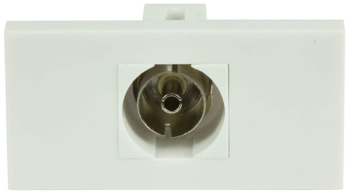 Av:link Keystone Wall Plate Module Outlet Faceplate TV Coaxial Keyston