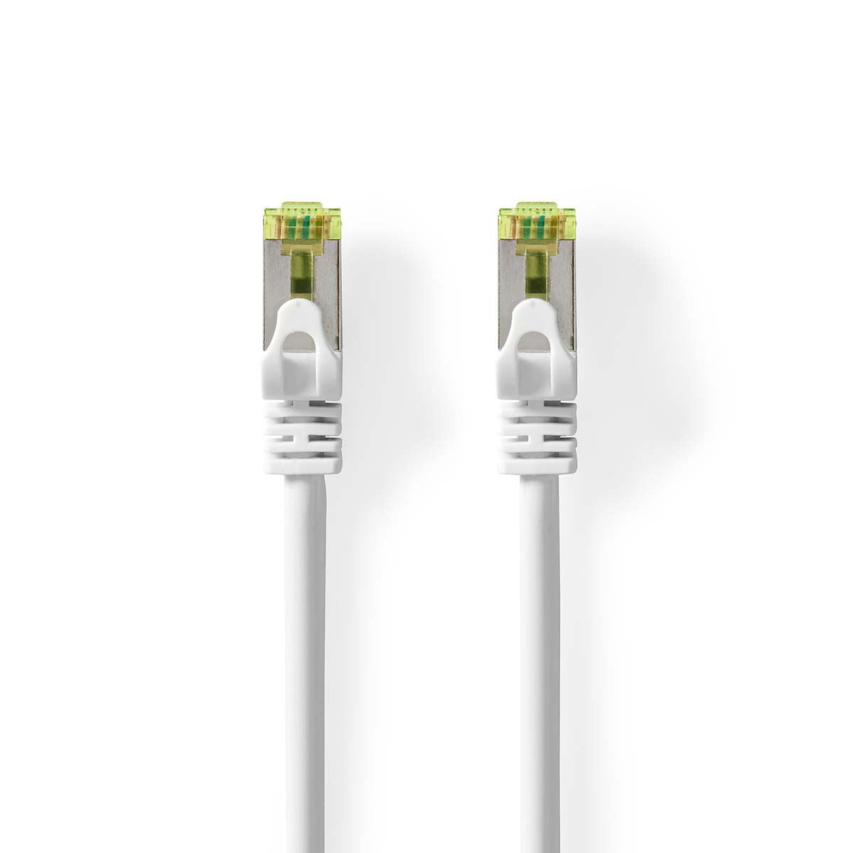 Nedis CAT7 Network Cable | S/FTP | RJ45 Male | RJ45 Male | 3.00 m | Snagless | Round | LSZH | White | Box