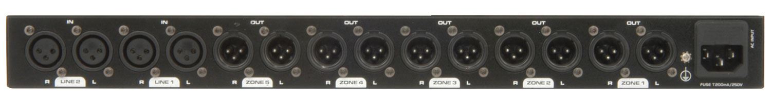 Adastra Z5M 2 Input 5 Zone Zoning mixer
