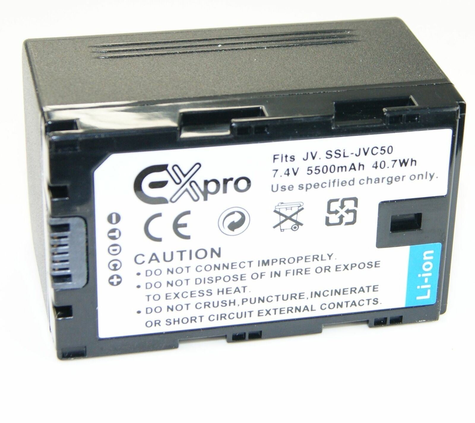 Ex-Pro SSL-JVC50 JVC Li-on Digital Camcorder Battery