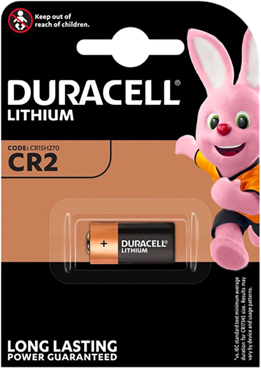 Duracell CR2 Lithium Battery