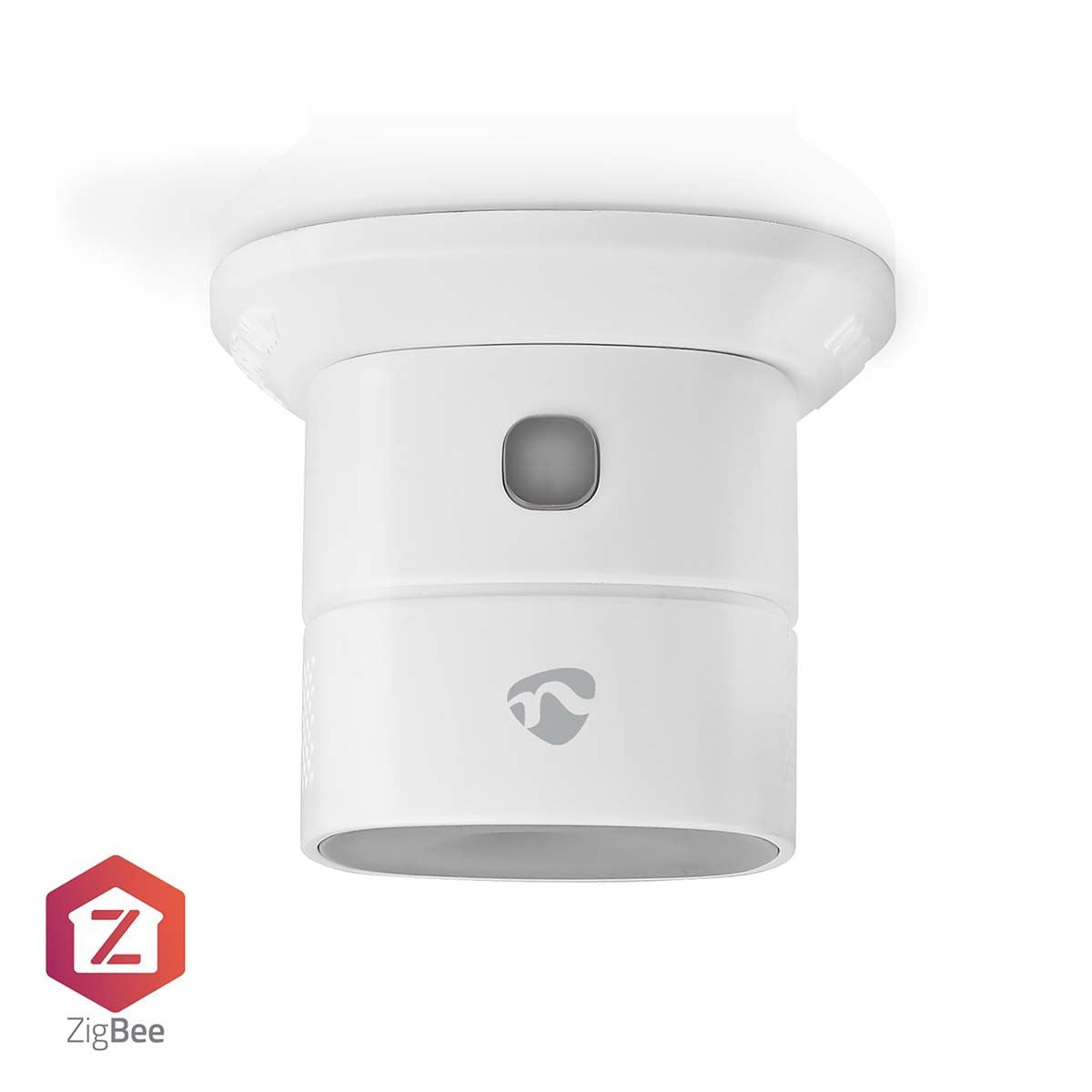 Nedis SmartLife CO Detector | Zigbee 3.0 | Battery Powered | Sensor life cycle: 10 year | EN 50291 | Android™ / IOS | With test button | 85 dB | White