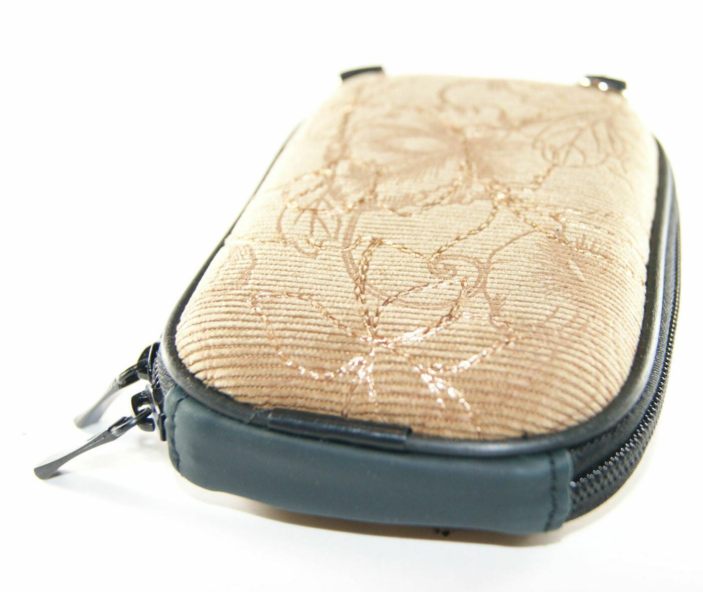 Ex-Pro Expression Collection -  Corduroy Reflections - Hard Clam Shock proof Digital Camera Case Bag (Cameras upto 95mm x 65mm x 25mm)