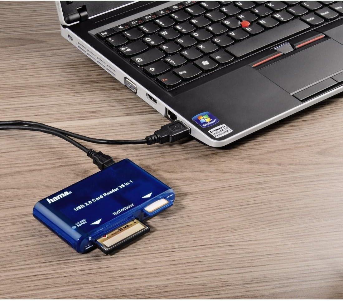 Hama 35 in 1 USB 2.0 Multi Memory Card Reader