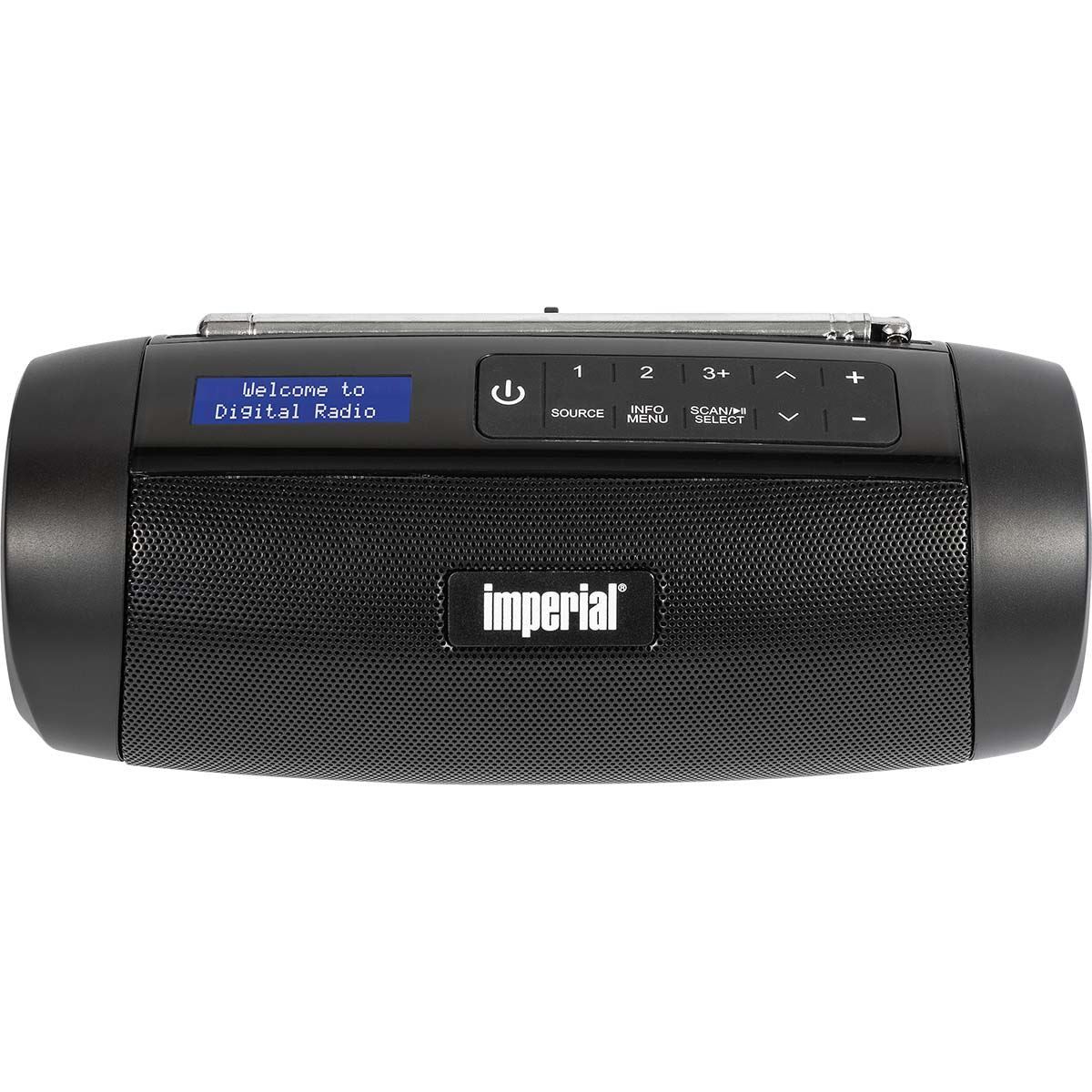 Imperial DABMAN GO DAB+ / FM Compact Radio Black