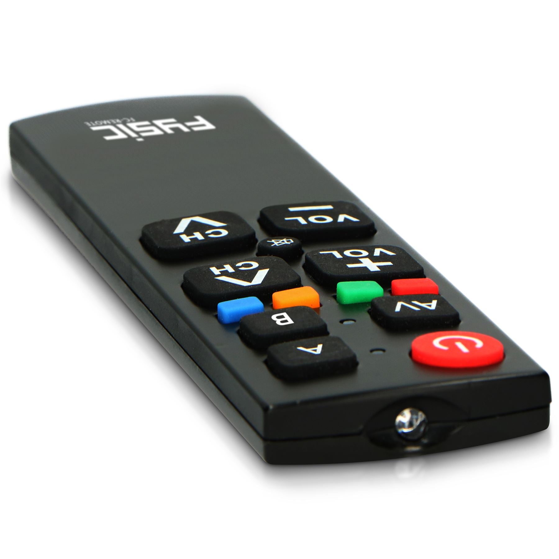 Fysic Large Button Simplified, 2 Device, Universal TV Remote Control for Elderly, Arthritis etc..
