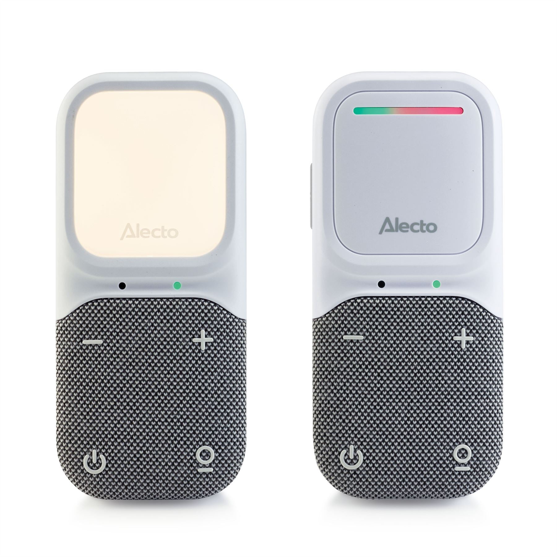 Alecto DBX135 Digital Audio Baby Monitor, Parent Unit with Rechargeable Battery, Night Light, Long Range, Digital Transmission, Crystal-Clear Sound, Plug & Play, Sound Indicator & Alerts