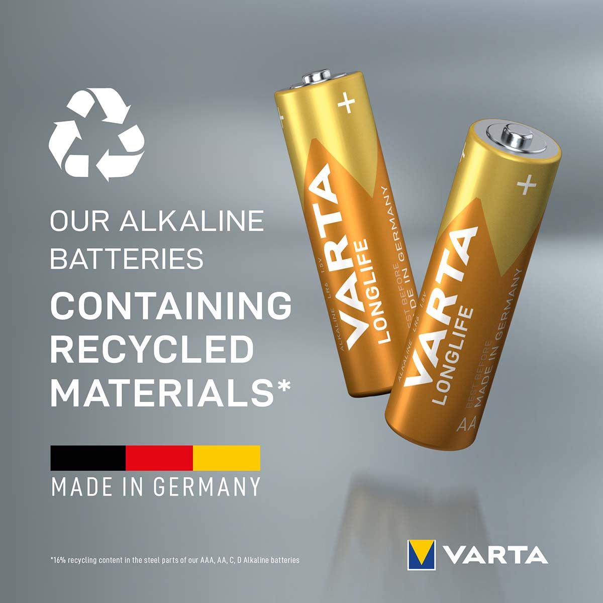Varta Longlife Battery AA (24 pcs)