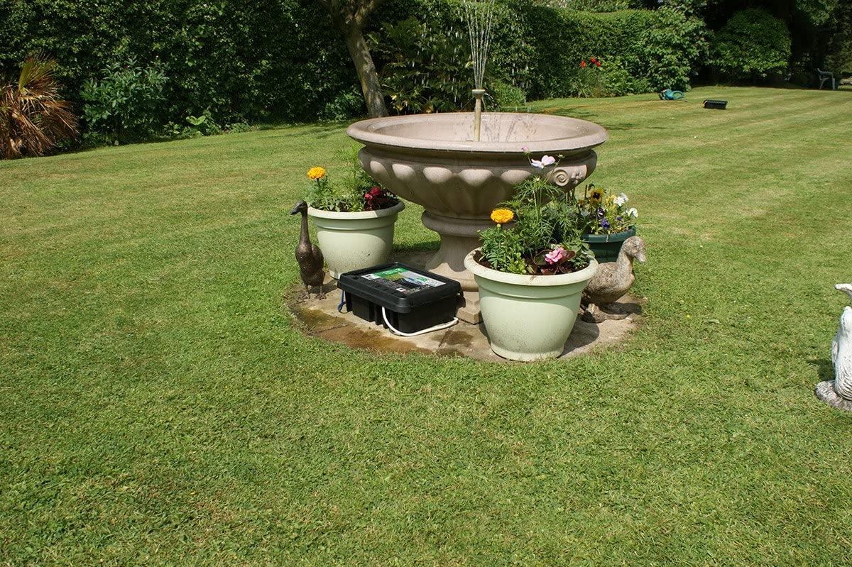 DRiBOX Dry Box FL-1859-330 IP55 Large Weatherproof Junction Connection Box For Cables & Sockets - Black