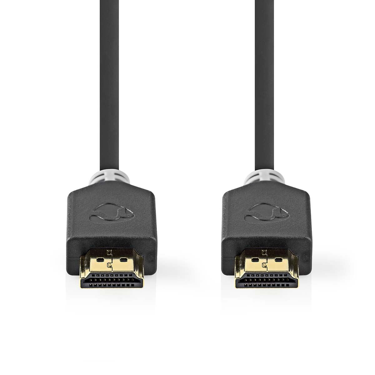 Nedis Ultra High Speed HDMI™ Cable | HDMI™ Connector | HDMI™ Connector | 8K@60Hz | 48 Gbps | 3.00 m | Round | 6.7 mm | Anthracite | Box