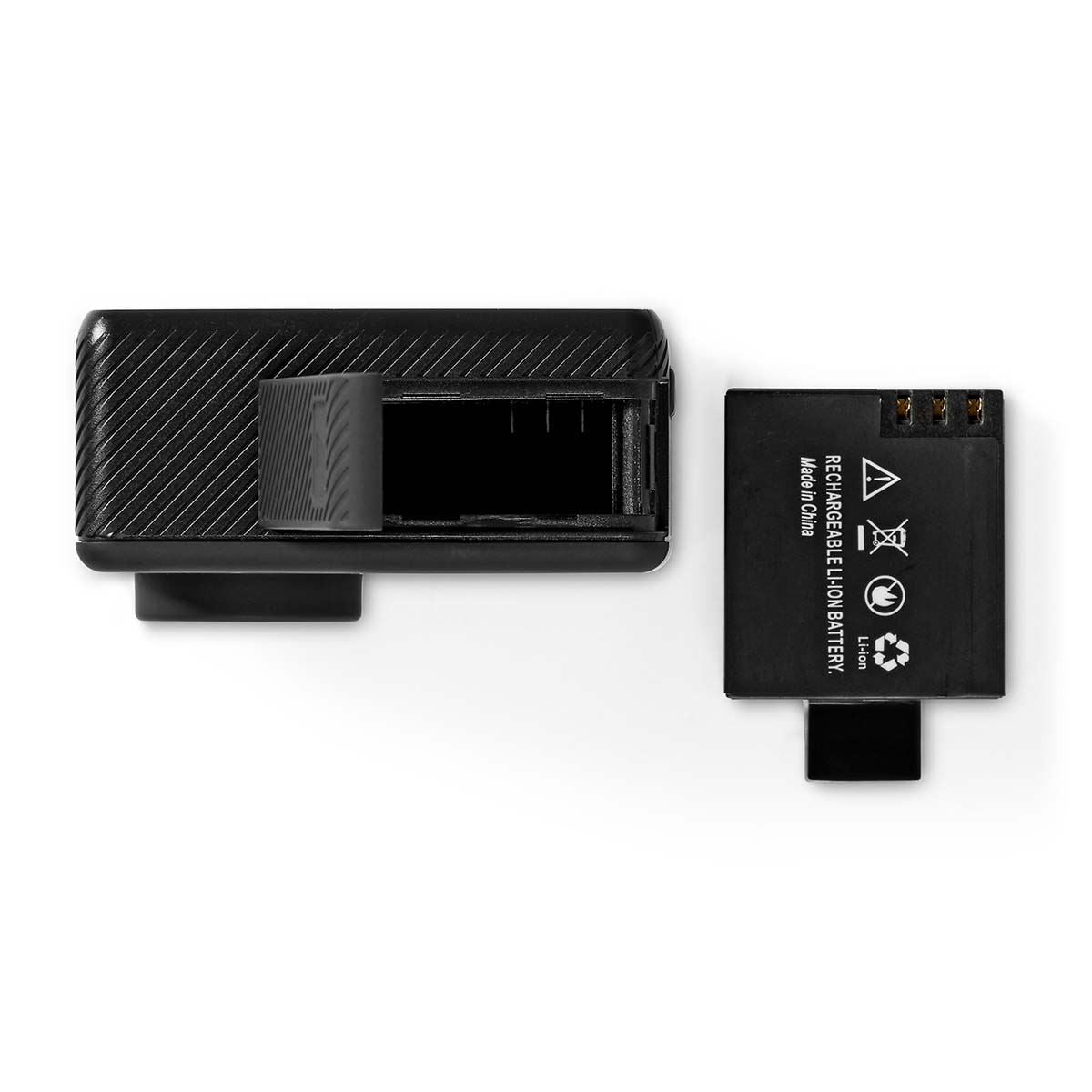 Nedis Dual Screen Action Cam, 4K Ultra HD 30fps, 16MP Photos, 2" Touch Back Screen, 1.3" Front Screen for Selfies & Vlogging, Waterproof to 30m with Mounting Kit and Wi-Fi Connectivity
