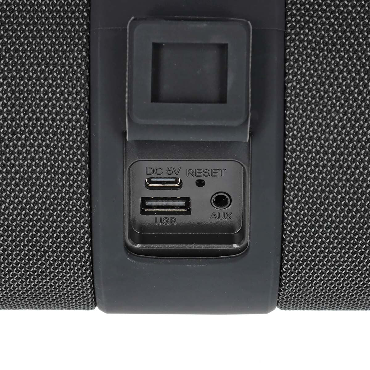 Nedis Bluetooth Speaker, 40W Portable Wireless Stereo with Built-In Mic, RGB LED Lights, IPX6 Water Resistant, TWS Pairing, USB-C Charging, Up to 6.5H Playtime - Black