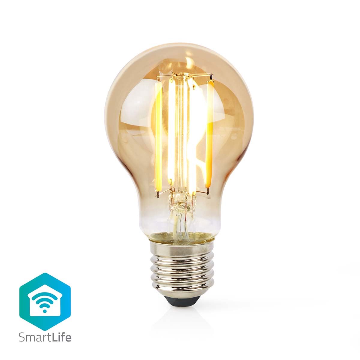 Nedis SmartLife LED Filament Bulb | E27 | 806 lm | 7 W | Warm White | 1800 - 3000 K | Glass | Android™ / IOS | Bulb | 1 pcs