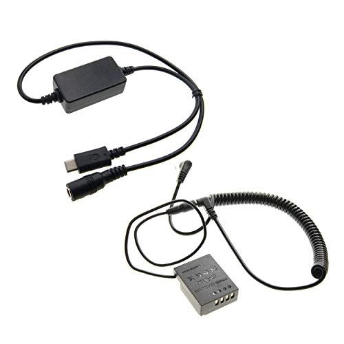 Ex-Pro On-The-Move USB-C PD System, USB-C to DC Coupler Cable Converter Adapter with Ex-Pro CP-W126 NP-W126 Battery Coupler, for Fuji Cameras