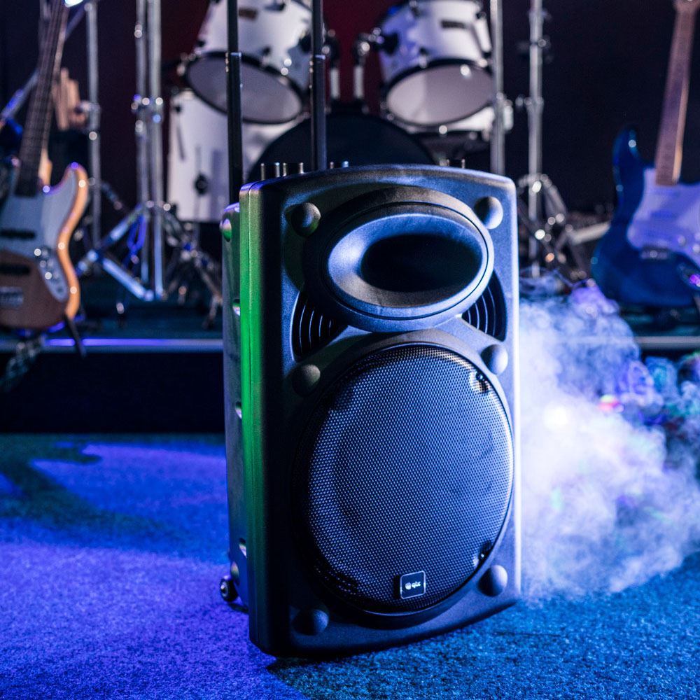 QTX QR QR10 300W 10" Series Passive Moulded PA Speaker Boxes