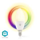 Nedis SmartLife Full Colour LED Bulb | E14 | 470 lm | 4.9 W | RGB / Warm to Cool White | 2700 - 6500 K | Android™ / IOS | Candle | 1 pcs
