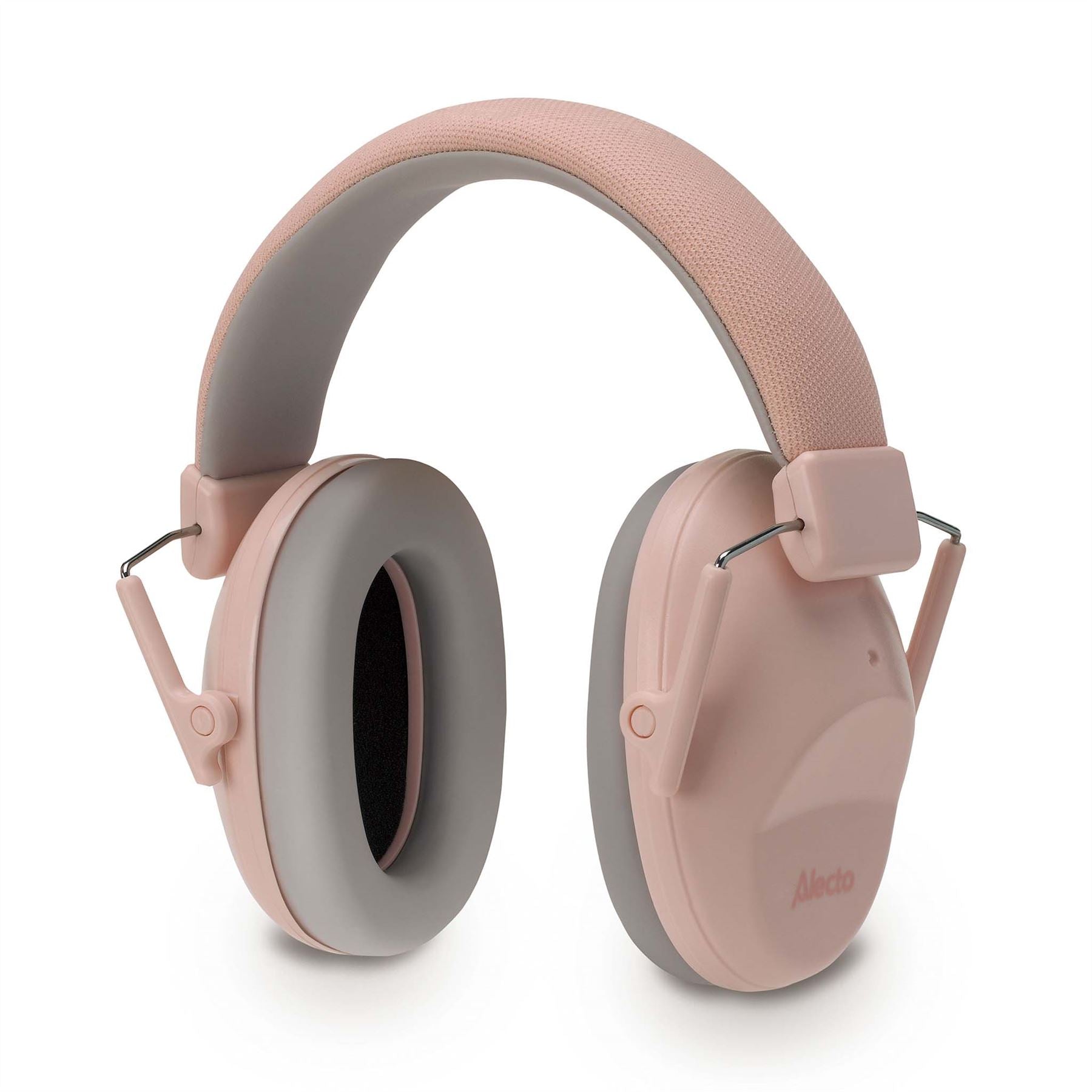 Alecto BV73PK Kids Ear Defenders Children, Age 5-17, Certified 25dB, Adjustable Size, Noise Cancelling Headphones Kids, Ear Defenders Autism, Ear Muffs for Toddler, Boys, Girls, School - Pink