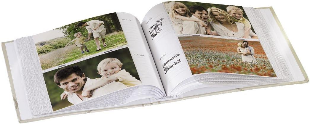 Hama Wild Rose Memo Album for 200 4 x 6 inch Photos, White