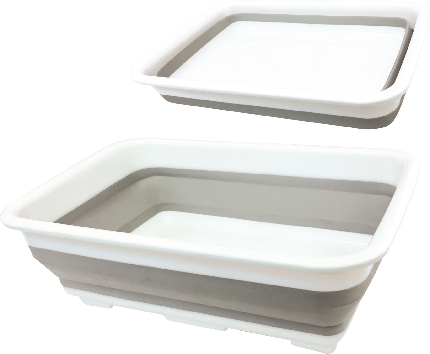 7L Collapsible Foldable Washing Up Bowl Dish Camping Travel Caravan Boat Kitchen