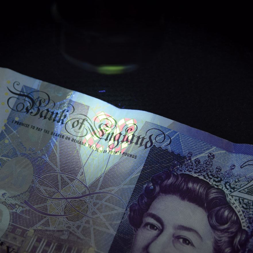 Mercury 9 LED UV Black Light Torch Ultra Violet Gas Leak, Bank Note Detection, Forensic Blood, Urine Detector & Ghost Hunting