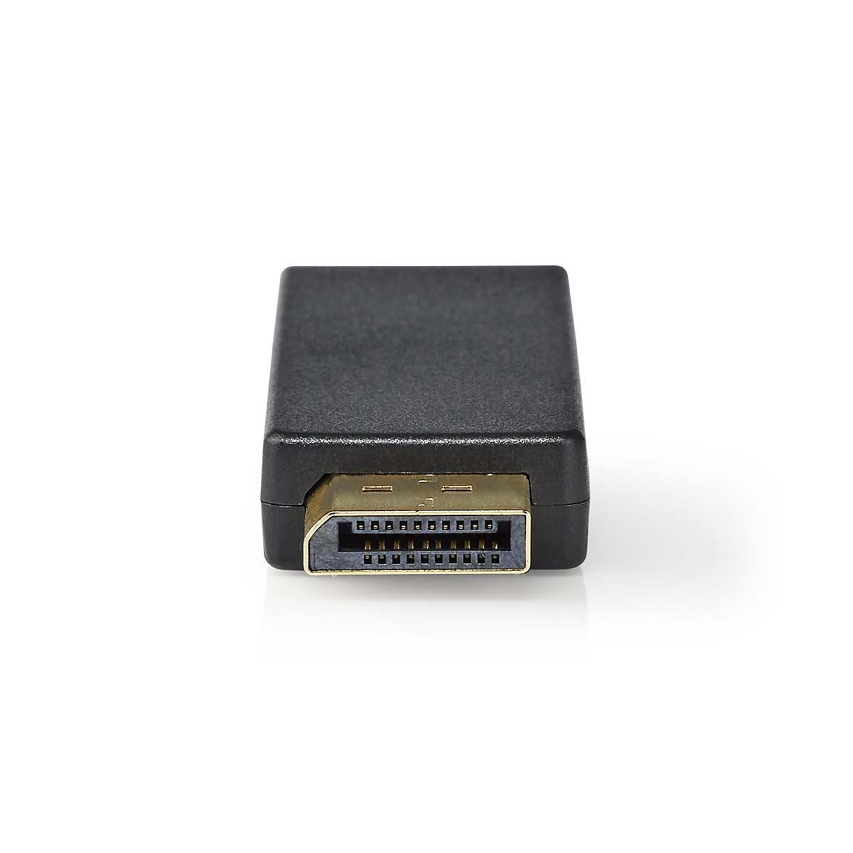 Nedis DisplayPort Adapter | DisplayPort Male | HDMI™ Output | 4K@30Hz | Gold Plated | Straight | Round | ABS | ABS | Anthracite | Box