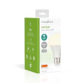 Nedis LED Bulb E27 | A60 | 8.0 W | 806 lm | 2700 K | Warm White | Retro Style | Frosted | 1 pcs