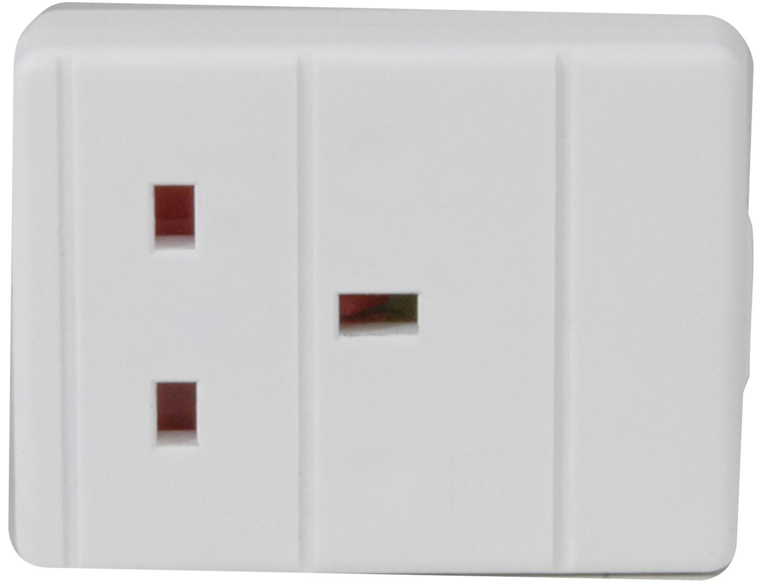 Mercury 1 Gang 3m Mains Powered Extension Leads - White