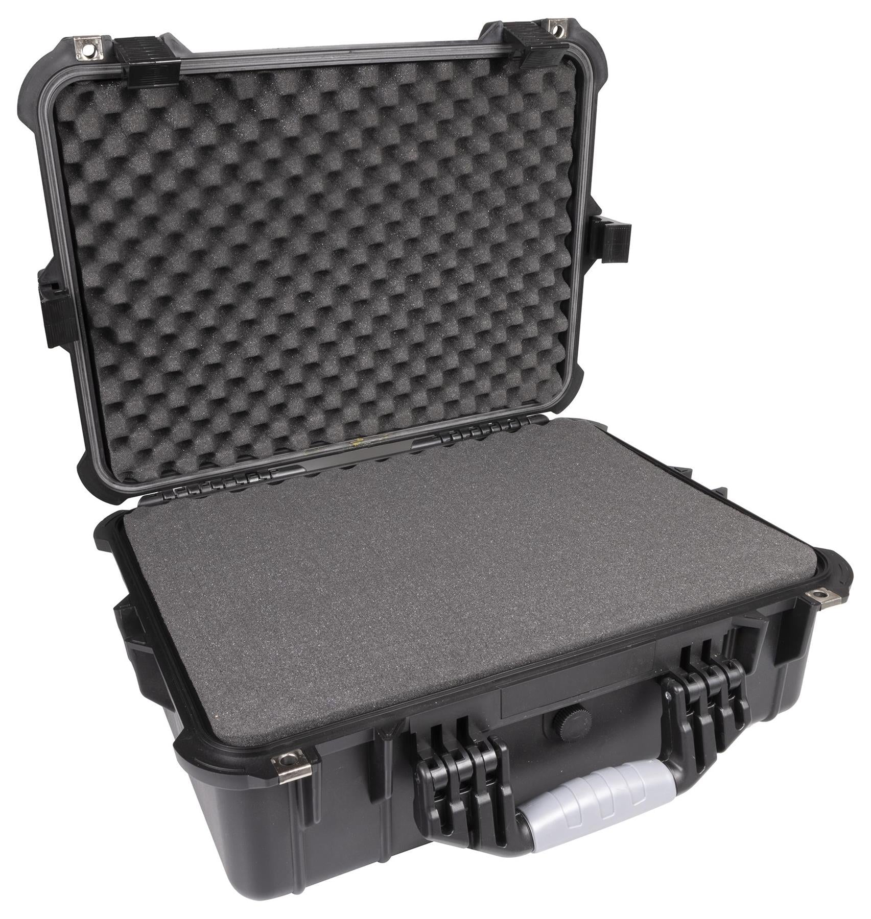 Waterproof Travel Flight Dry Box Hard Carry Case Foam Tool Camera Storage Box Protective Black 390mm x 515mm x 185mm -