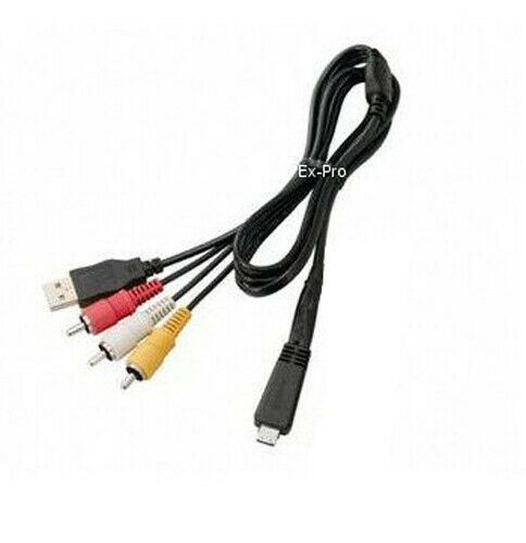 Ex-Pro Sony VMC-MD3, VMCMD3 - Sony Multi Tap Cable Part Audio (Left & Right) Video, USB connection for Sony Cybershot